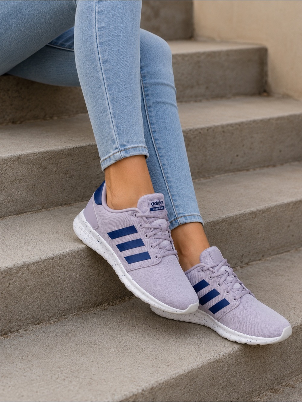 Adidas Cloudfoam Women’s Sneakers – Size 7